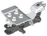 Tricycle Body Top with Dark Bluish Gray Chassis (30187 / 30188)