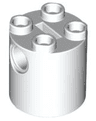 Brick, Round 2 x 2 x 2 Robot Body with Bottom Axle Holder (x Shape / + Orientation)