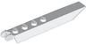 Hinge Plate 1 x 8 with Angled Side Extensions