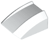 Slope, Curved 2 x 2 Lip