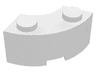 Brick, Round Corner 2 x 2 Macaroni with Stud Notch