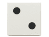 Tile 2 x 2 with 2 Black Dots Pattern