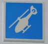 Tile 2 x 2 with Helicopter Pattern