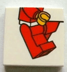 Tile 2 x 2 with Minifigure Legs and Right Hand Pattern