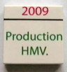 Tile 2 x 2 with '2009' and 'Production HMV.' Pattern