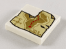 Tile 2 x 2 with Isla Nublar Map Pattern