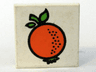 Tile 2 x 2 with Fabuland Orange Pattern
