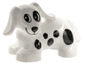 Duplo Dog Dachshund with Black Spots Pattern (Spot)