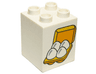 Duplo, Brick 2 x 2 x 2 with 4 Eggs in Box Pattern