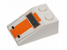 Slope 33 3 x 2 with SW Snowspeeder Front with Vent and Orange Stripe Pattern