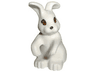 Bunny / Rabbit, Belville with Orange Eyes and Black Nose Pattern