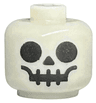 Minifigure, Baby / Toddler Head with Neck with Standard Skull Pattern