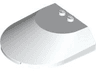 Windscreen 6 x 6 x 1 1/3 Curved