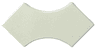 Tile, Modified 2 x 2 with 2 1 x 1 Curved Cutouts (Double Arrow)