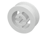 Wheel with Split Axle Hole