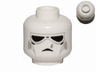 Minifigure, Head Alien with Face Mask with Black Goggles Pattern (SW V-wing Pilot)