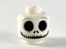 Minifigure, Head Skull Large Black Eyes, Nostrils and Very Wide Mouth Pattern