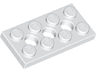 Technic, Plate 2 x 4 with 3 Holes