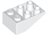 Slope, Inverted 33 3 x 2 with Flat Bottom Pin without Connections between Studs
