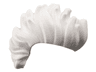 Minifigure, Hair Mohawk, Wide and Wavy