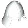 Minifigure, Headgear Helmet Castle Nasal Helmet with Angled Neck Protector