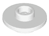 Minifigure, Utensil Tea Saucer with Hollow Stud
