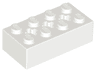 Technic, Brick 2 x 4 with 3 Axle Holes