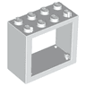 Window 2 x 4 x 3 - Solid Studs