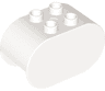 Duplo, Brick 2 x 4 x 2 Rounded Ends