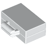 Minifigure, Utensil Briefcase / Suitcase