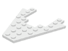 Wedge, Plate 8 x 8 with 4 x 4 Cutout