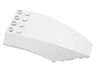 Windscreen 10 x 6 x 2 Curved
