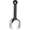 Antenna Small Base with Black Lever (4592 / 4593)