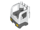 Duplo Cabin Truck Semi-Tractor Cab with Dark Bluish Gray Base