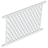 Net, Plastic 8 x 12 Lattice