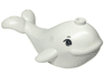 Whale, Friends Style with Sand Blue Eyes Pattern
