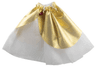 Belville, Clothes Skirt Long, Sheer with Gold Outer Layer and Pink Jewel
