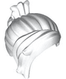 Minifigure, Hair Female with Clipped-up Ponytail, Long Bangs Swept Right