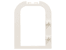 Door, Frame 1 x 6 x 6 Curved Top with 1 x 2 Cutout and Clips