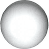 Wheel Ball, Hard Plastic 19mm D.