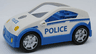 Duplo Car Coupe with Blue Base, Headlights, Star Badge and 'POLICE' Pattern