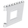 Duplo Wall 1 x 8 x 6 Hinge on Left with Window Opening