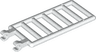 Bar 7 x 3 with 2 Open O Clips (Ladder)