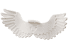 Minifigure Wings Feathered Extended Bent with Neck Bracket