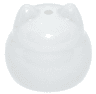 Brick, Round with Indented Top and Cat Ears