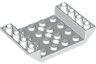 Slope, Inverted 45 6 x 4 Double with 4 x 4 Cutout and 3 Holes