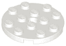Plate, Round 4 x 4 with Hole