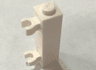 Brick, Modified 1 x 1 x 3 with 2 Clips (Vertical Grip) - Solid Stud
