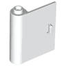 Door 1 x 3 x 3 Left - Open Between Top and Bottom Hinge