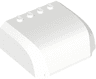 Windscreen 5 x 6 x 2 Curved Top Canopy with 4 Studs